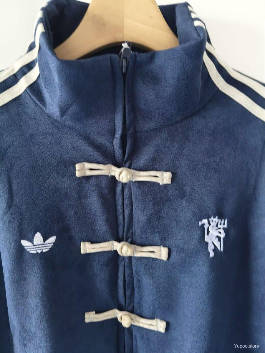 Manchester United 2026/27 Navy Track Jacket