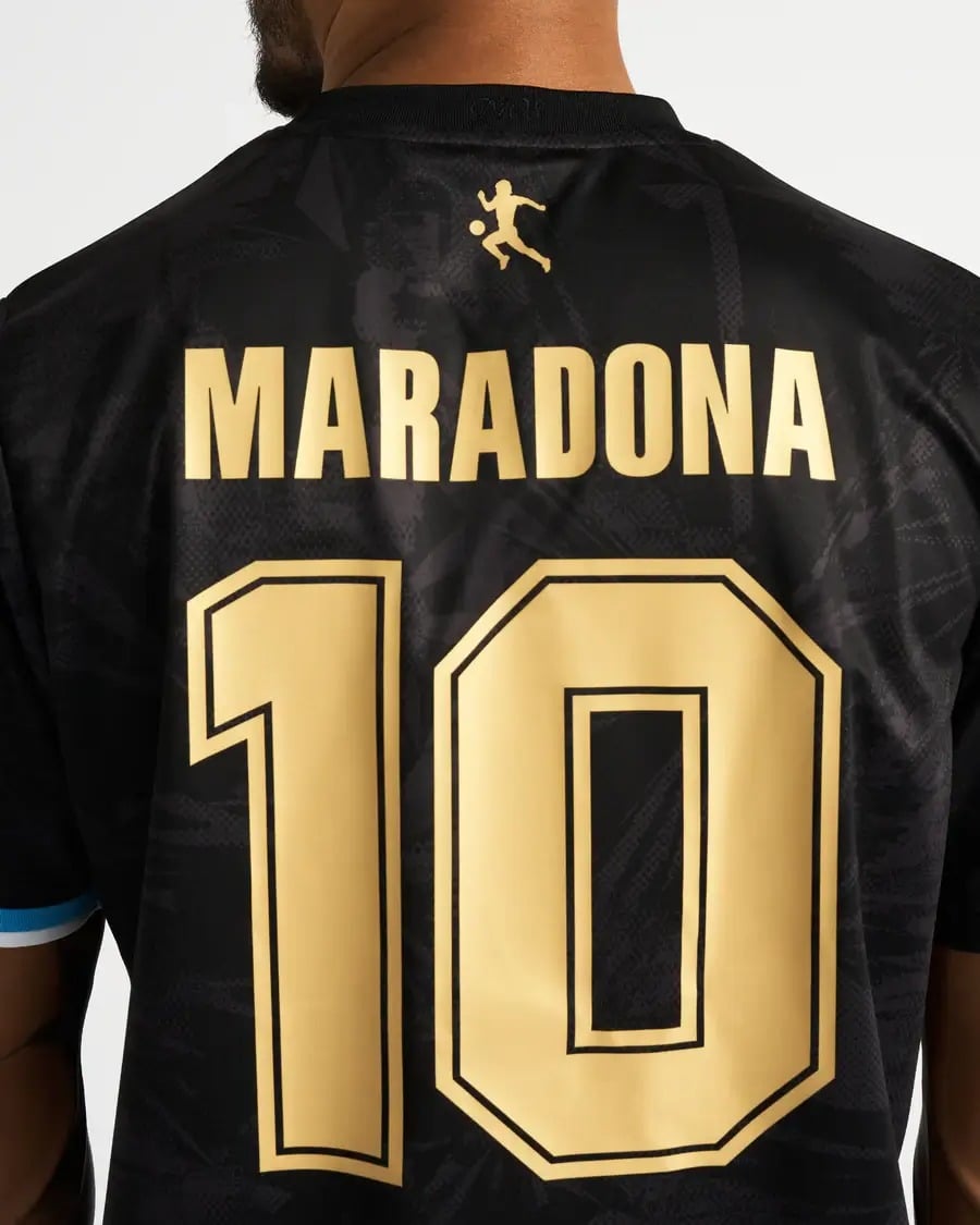 Argentina 2026/27 Maradona Special Edition Black Player Jersey