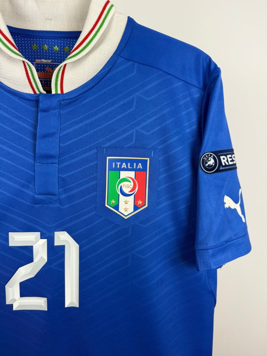 Andrea Pirlo - Italy 2012 home shirt ๐ฎ๐น