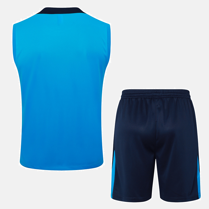Chelsea Kit Training Jersey + Shorts - No Sleeve