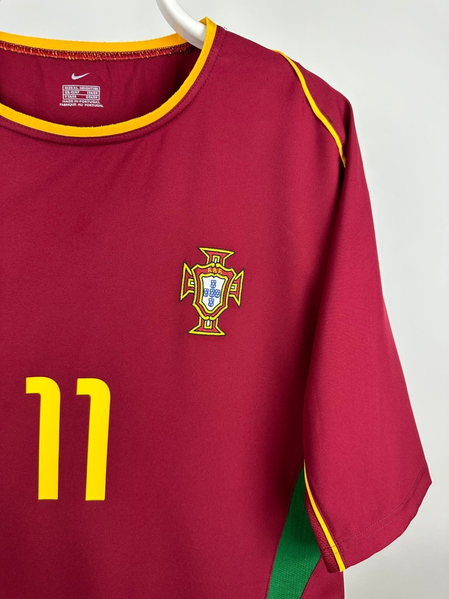 Cristiano Ronaldo - Portugal 2003 home shirt šµš¹