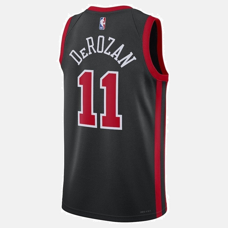 DeMar DeRozan Chicago Bulls Unisex 23/24 NBA Jersey - Black - City Edition