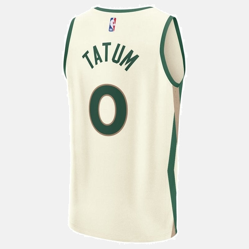Jayson Tatum Boston Celtics Fanatics Branded 23/24 Fast Break NBA Jersey - White - City Edition