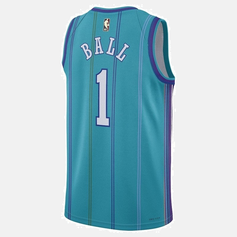 LaMelo Ball Charlotte Hornets Jordan Brand Unisex 23/24 NBA Jersey - Classic Edition - Teal
