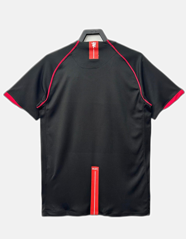 Manchester United 07/08 Black II Away Jersey - Retro Version