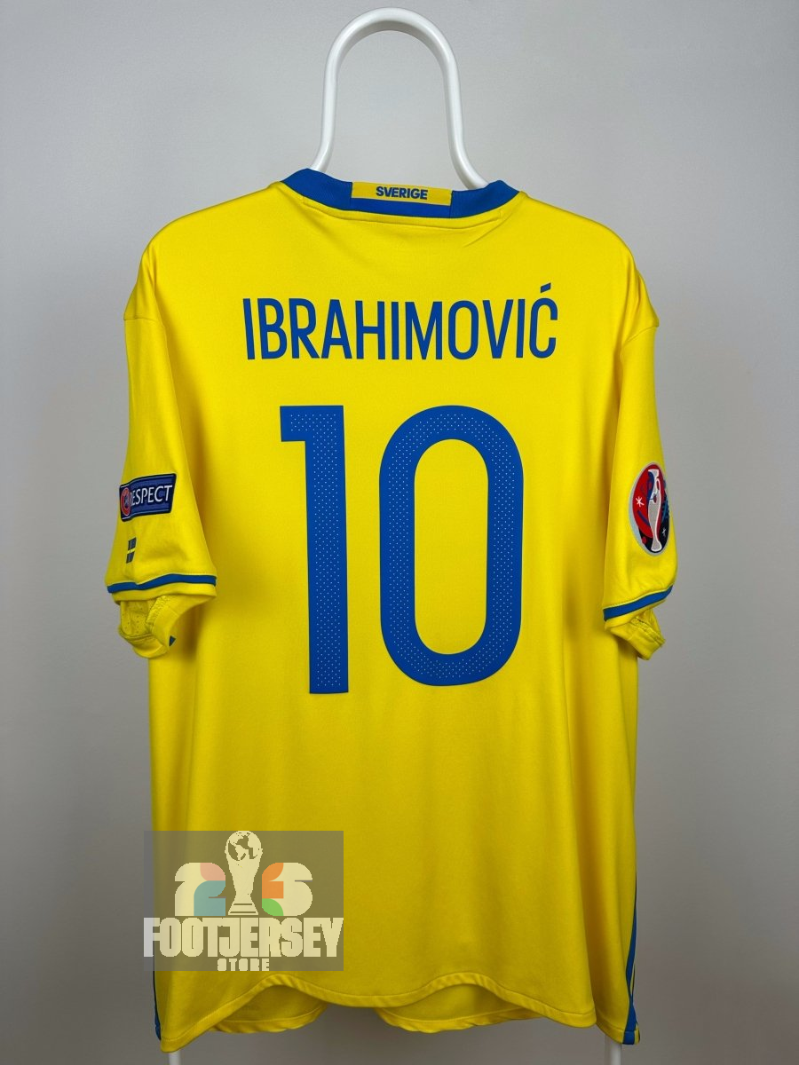 Zlatan Ibrahimovic - Sweden 2016 home shirt 🇸🇪