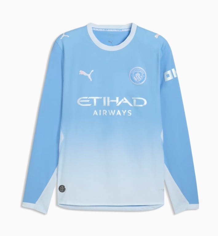 Manchester City 2026/27 Long Sleeve Jersey