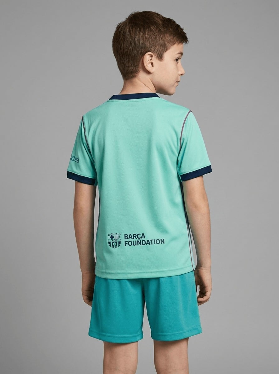 Barcelona 2026/27 Third Jersey  Kit Kids