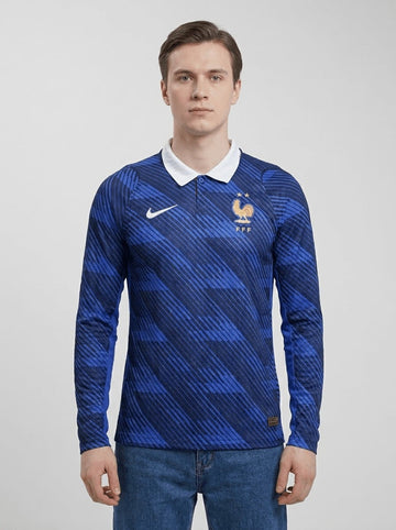 France 2026/27 Home Long Sleeve Player Jersey