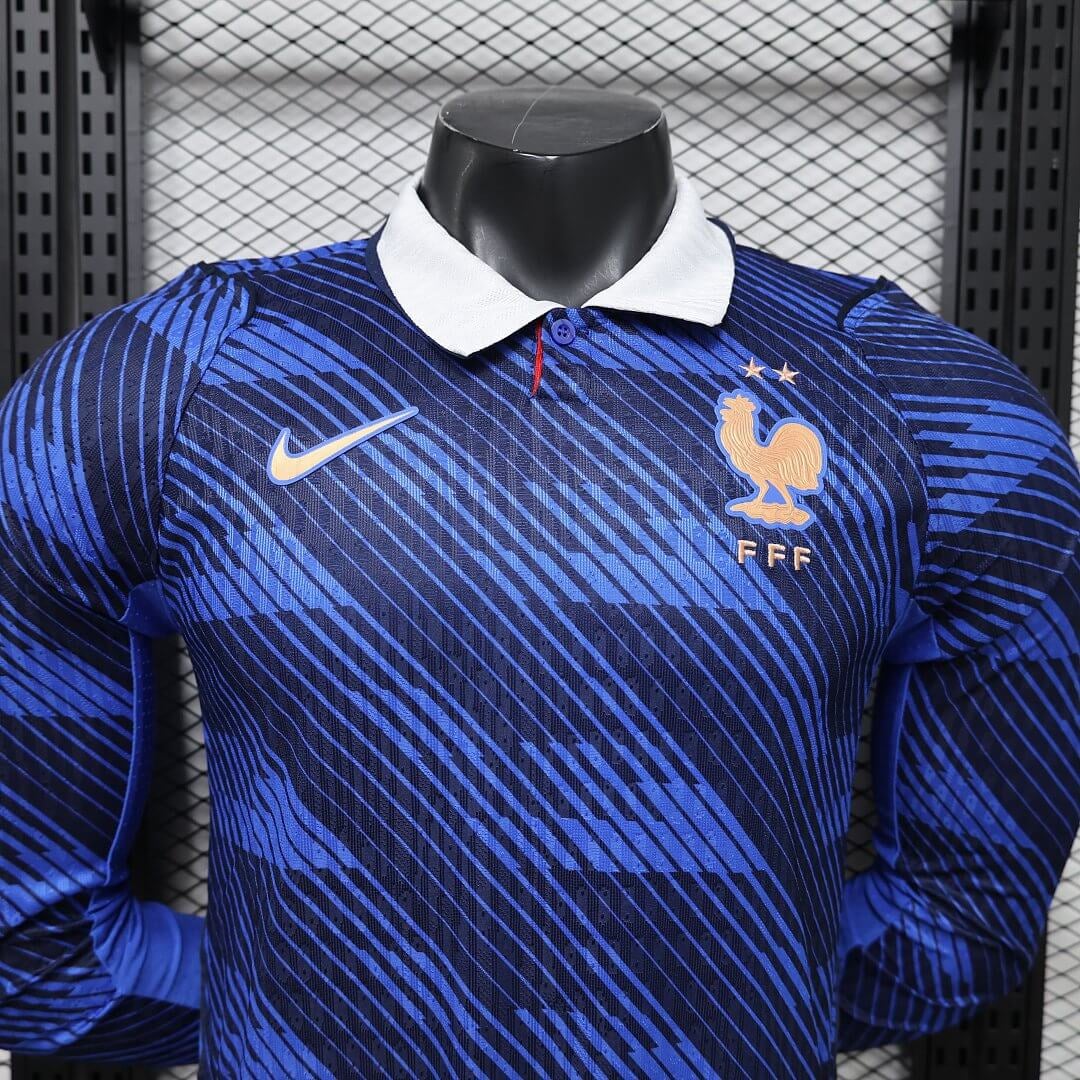 France 2026/27 Home Long Sleeve Player Jersey