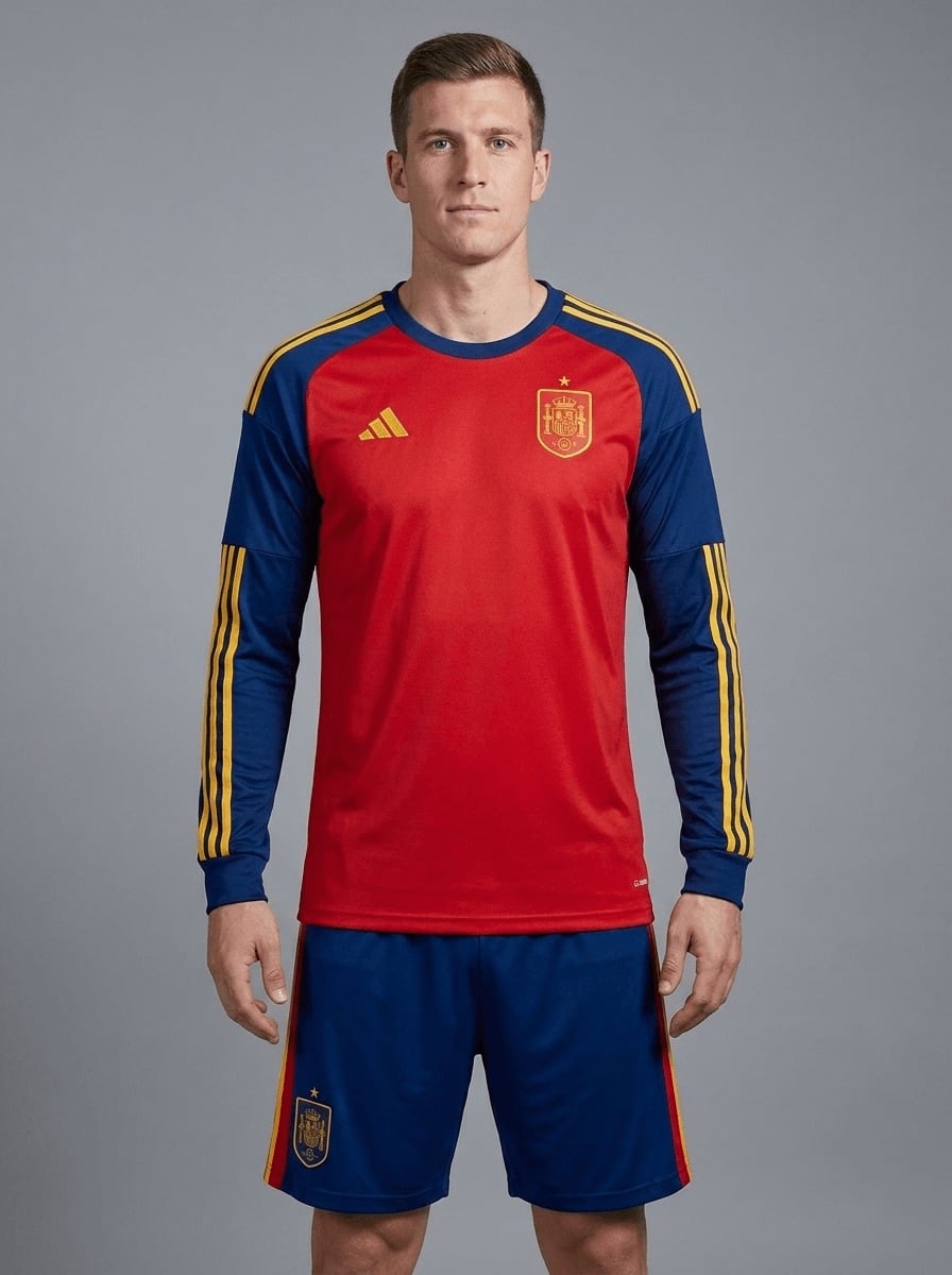 Spain 2026/27 Home Long Sleeve Kit
