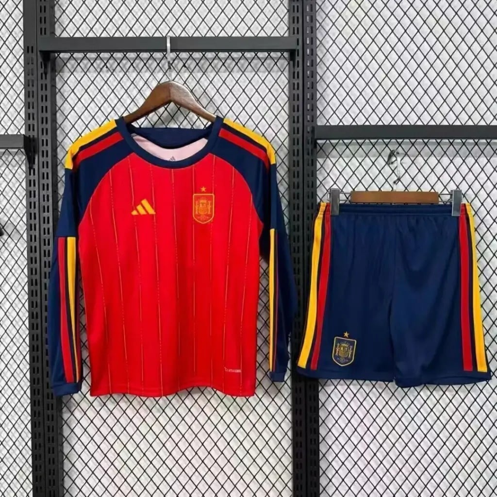 Spain 2026/27 Home Long Sleeve Kit