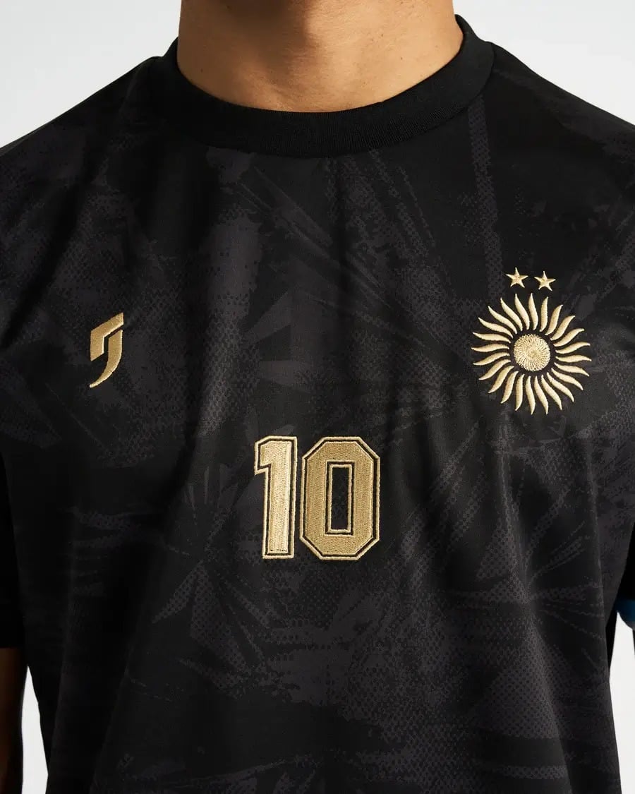 Argentina 2026/27 Maradona Special Edition Black Player Jersey