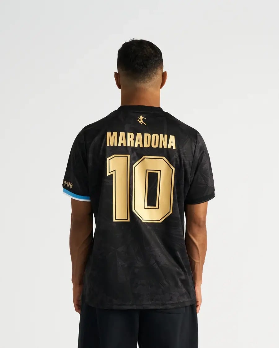Argentina 2026/27 Maradona Special Edition Black Player Jersey