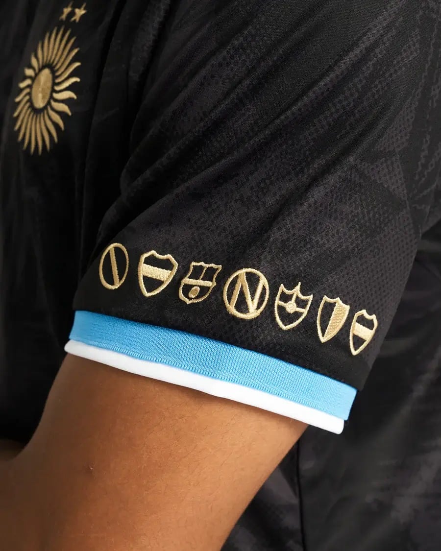 Argentina 2026/27 Maradona Special Edition Black Player Jersey