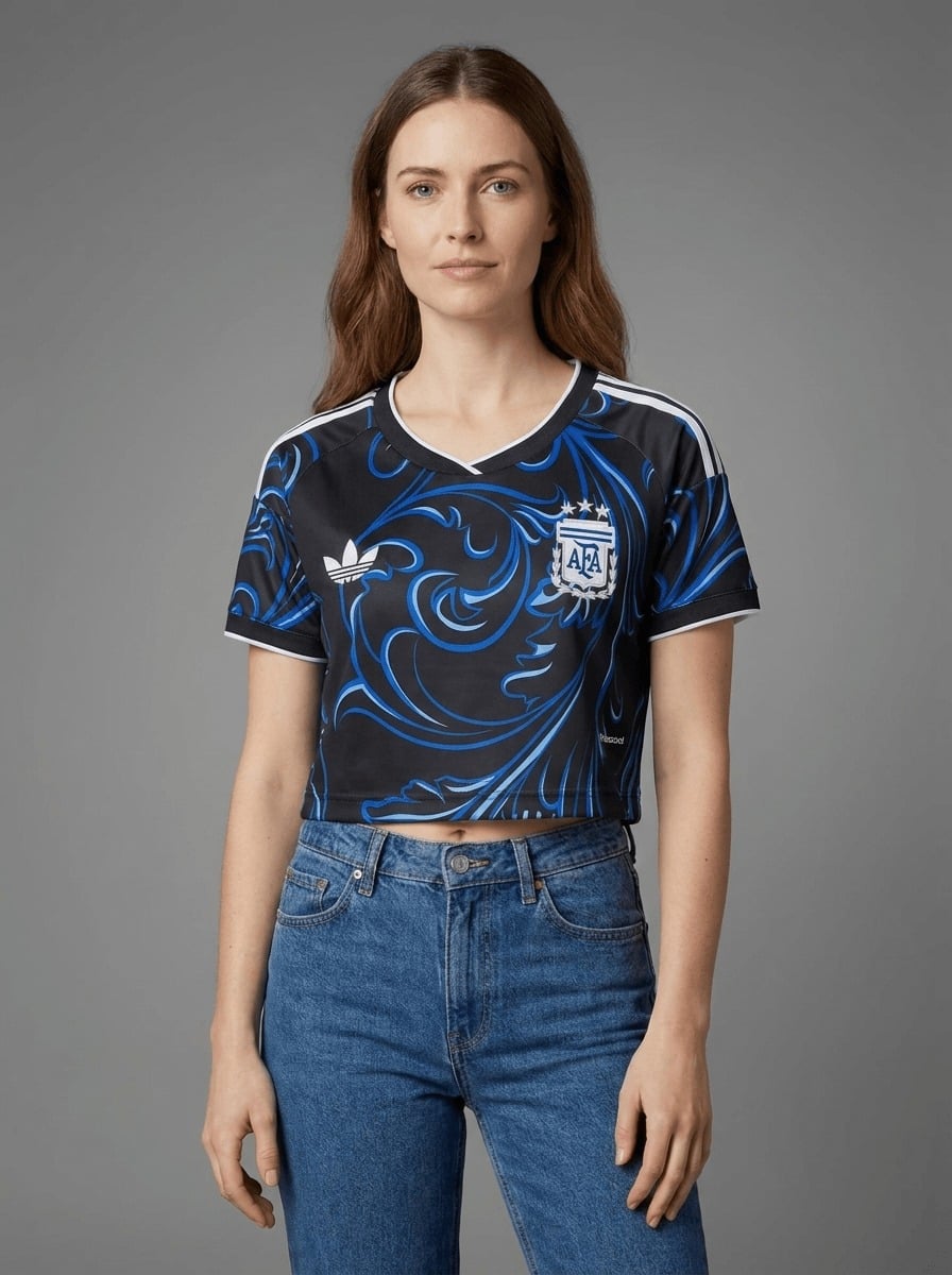 Argentina 2026/27 Away Cropped Women's Jersey