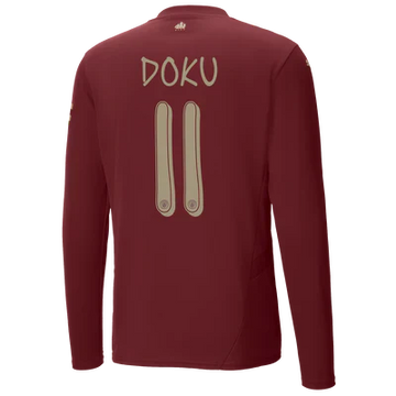 #11 Doku Manchester City Third Jersey 2024/2025 Long Sleeve