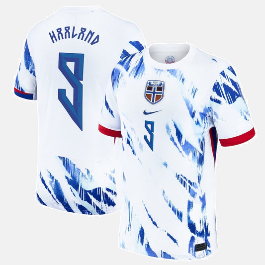 #9 Haaland Norway Away Jersey 2024/2025