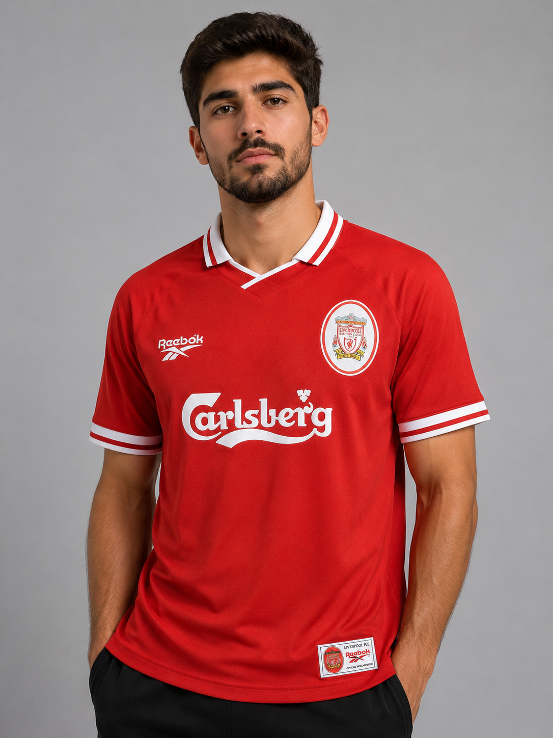 Liverpool Retro Jersey Home 1996