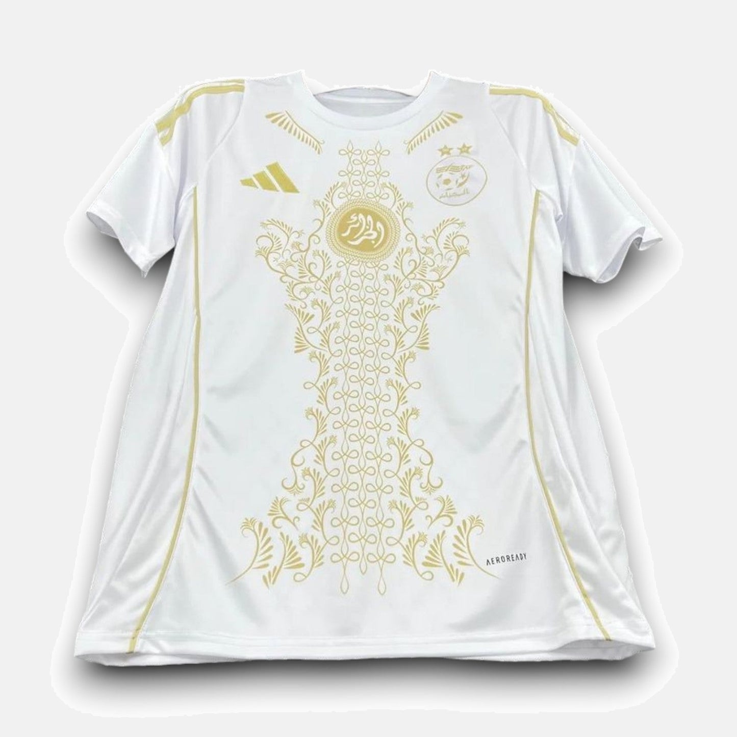 Algeria Karakou White Gold Jersey 2025/25