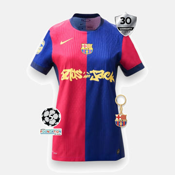 Barcelona Woman Home Jersey X Travis Scott