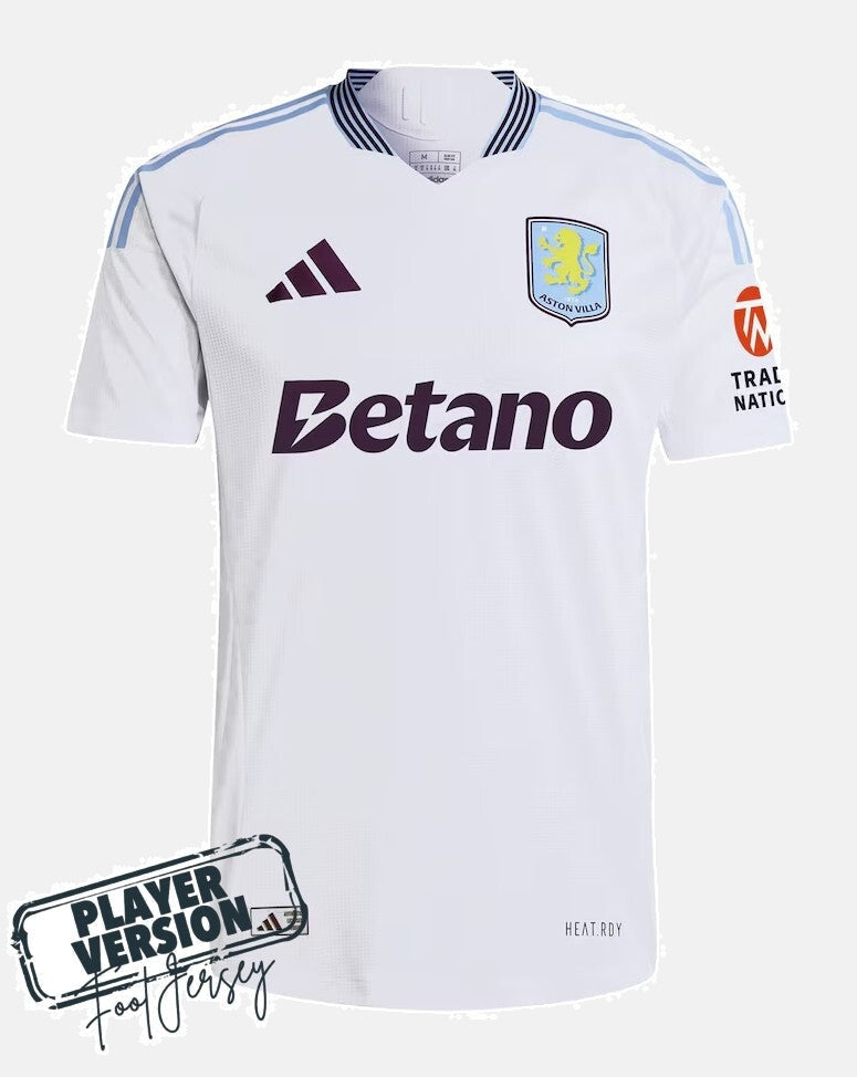 Aston Villa Player Jersey Away 2024/2025