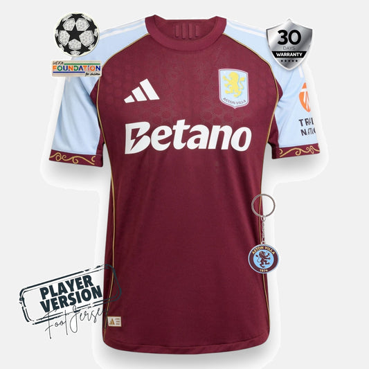 Aston Villa Player Jersey Home 2025/26