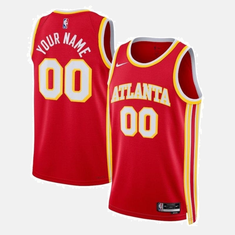 Atlanta Hawks Unisex 2023 NBA Jersey Red - Icon Edition