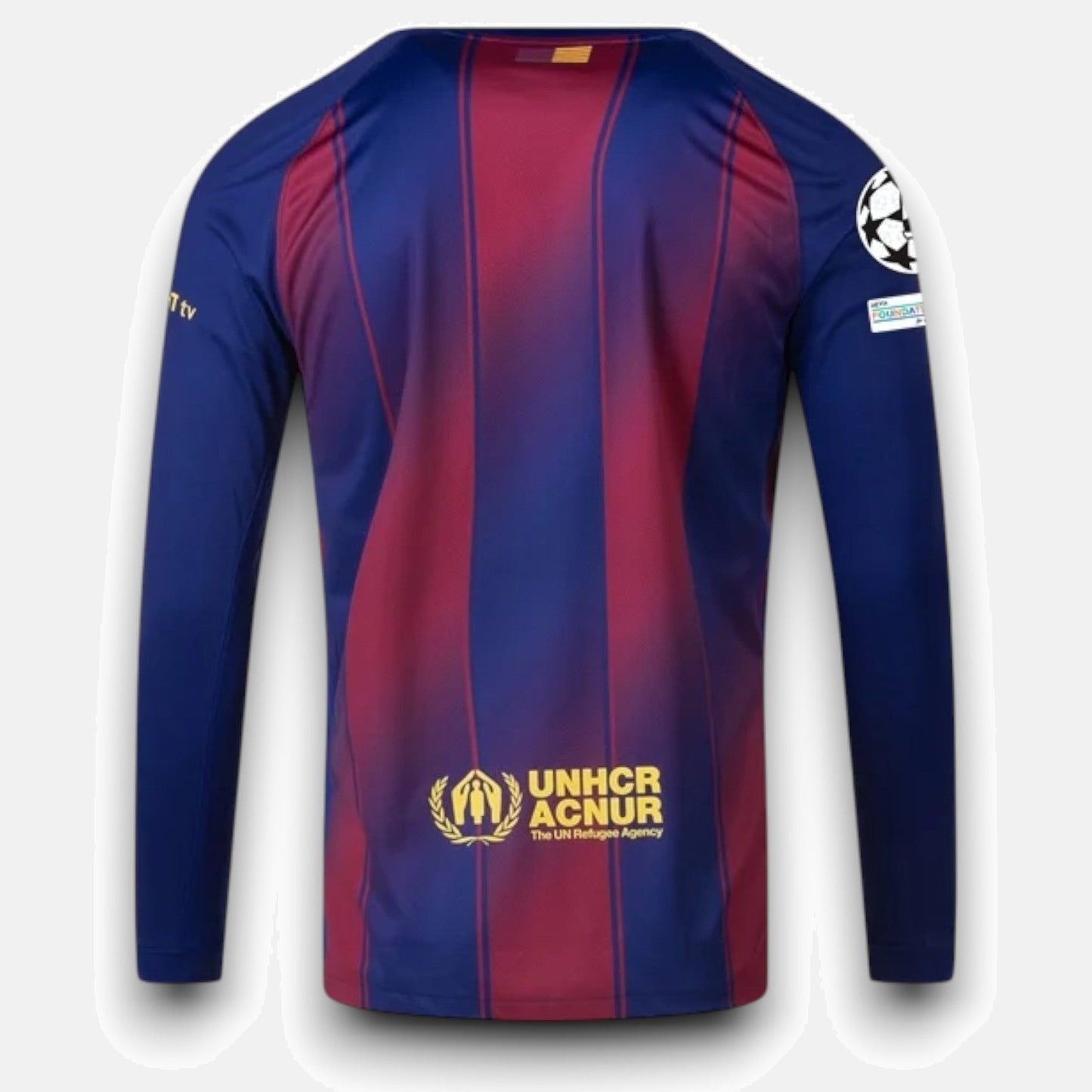 Barcelona 25/26 Home Player Jersey - Long Sleeve