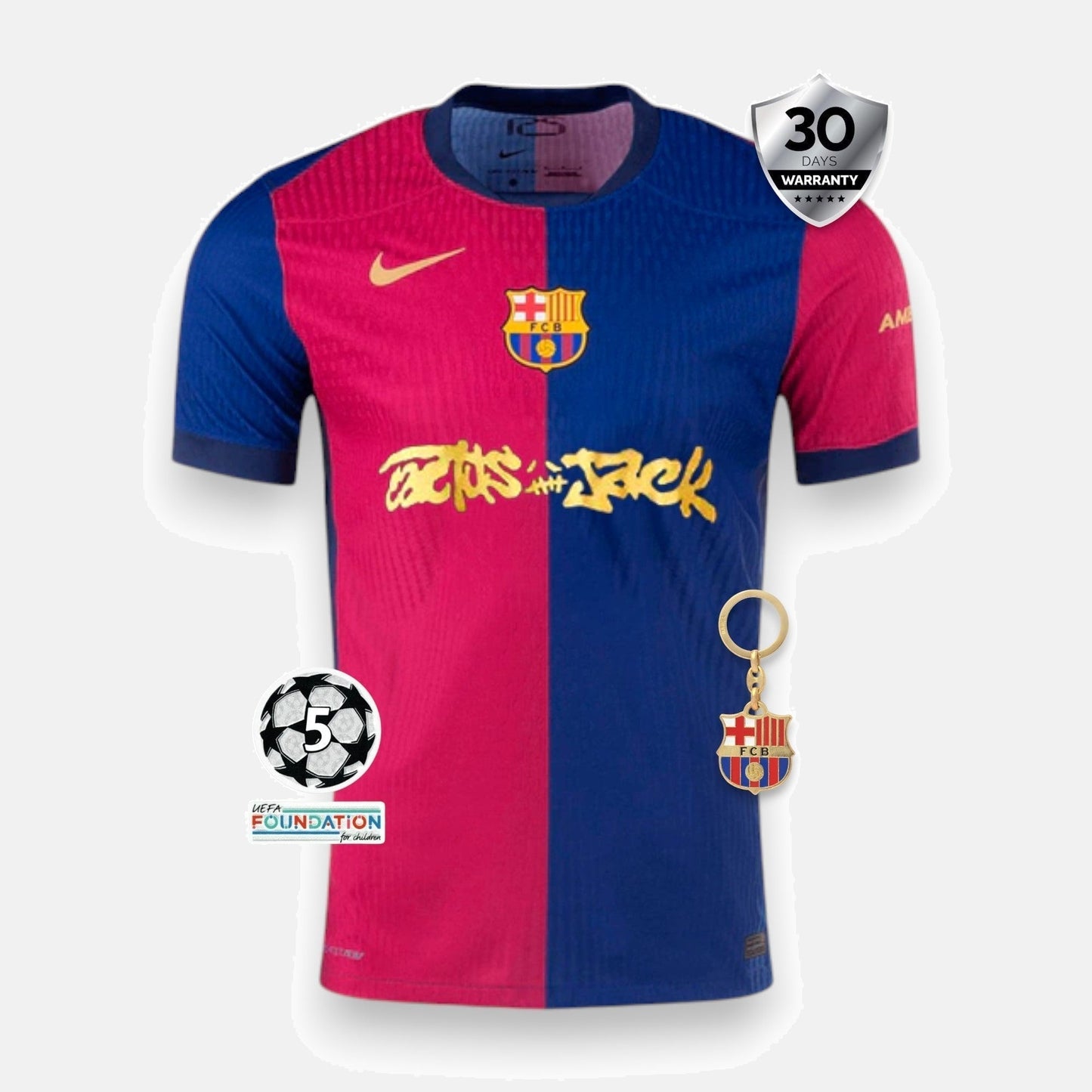 Barcelona Home Jersey X Travis Scott