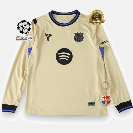 Barcelona x Kobe Bryant 25/26 Away Jersey - Long Sleeve