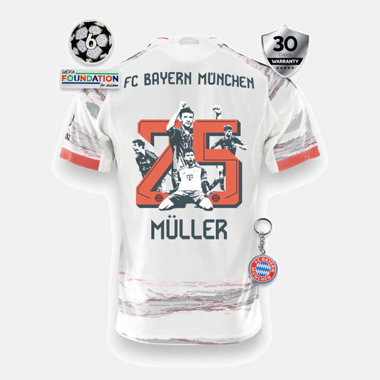 Bayern Munich Away Jersey 2025/26 - Müller Special Edition