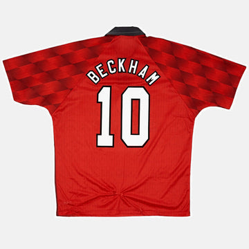 BECKHAM #10 Manchester United Retro Jersey Home 1996/97
