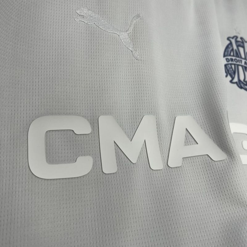 Olympique de Marseille 125th Anniversary White Jersey