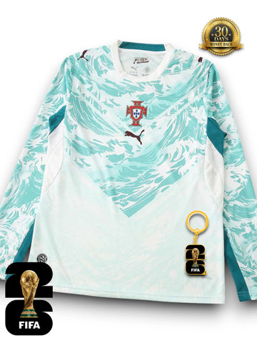 Portugal World Cup 2026 Away Jersey - Long Sleeve
