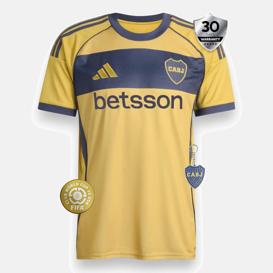 Boca Juniors Away Jersey 2025/26 - FAN Version