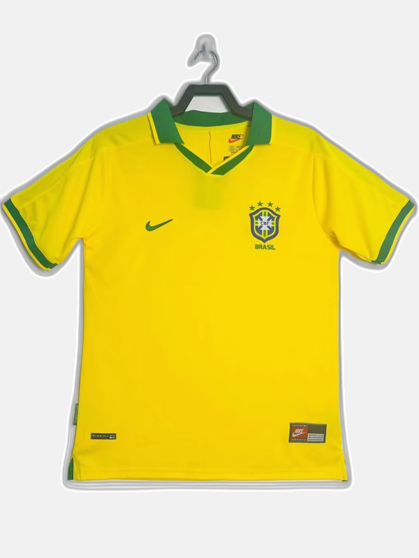 Brazil 1997 I Home Jersey - Retro Version