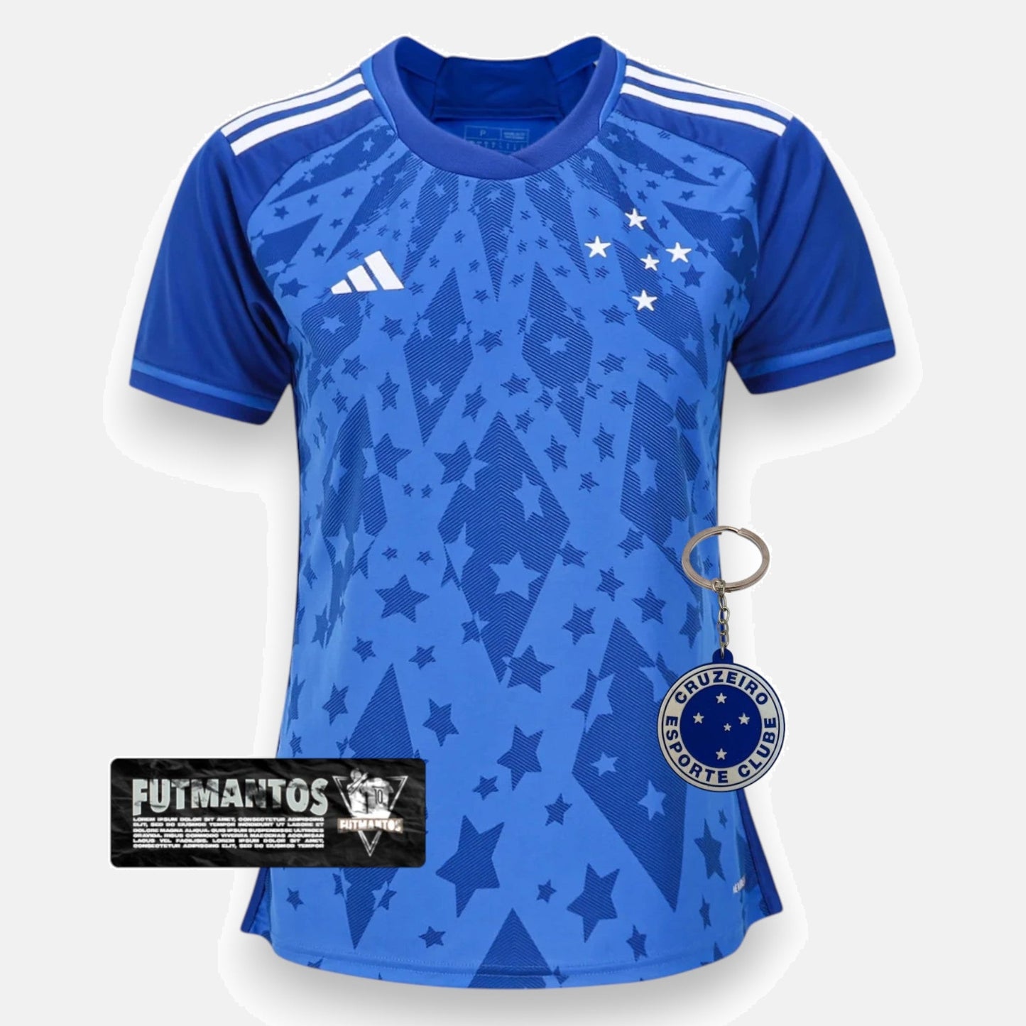Camisa Cruzeiro I 24/25 Feminina Azul