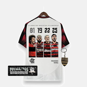 Camisa Flamengo CRF II 25/26 - TETRA CAMPEÃO
