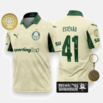 Camisa Palmeiras 25/26 Estêvão #41 - Edição Super Mundial