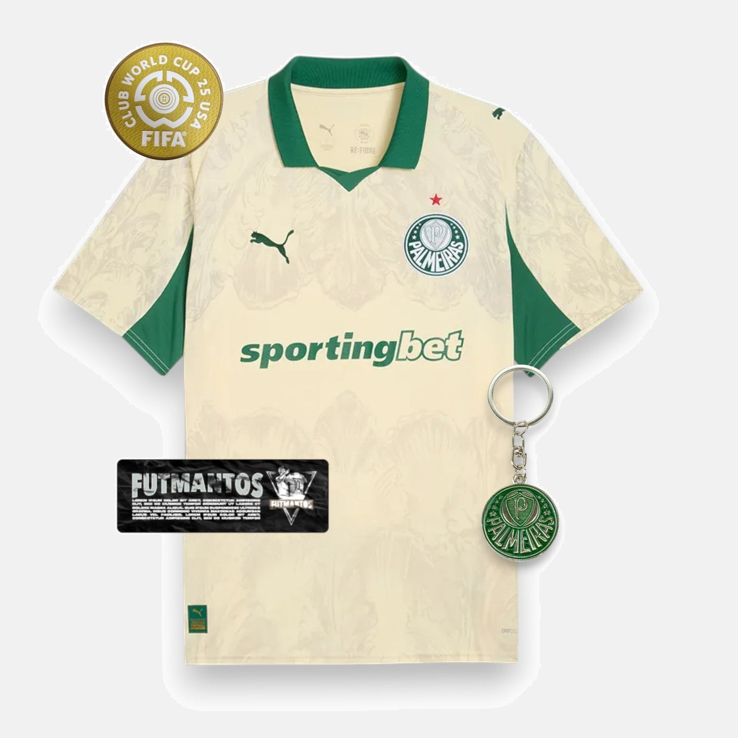 Camisa Palmeiras 25/26 Estêvão #41 - Edição Super Mundial