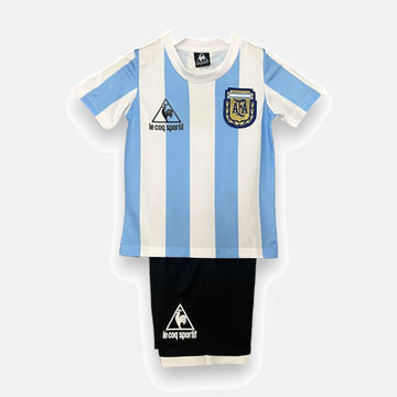 Camiseta Argentina Retro 1986 para niños