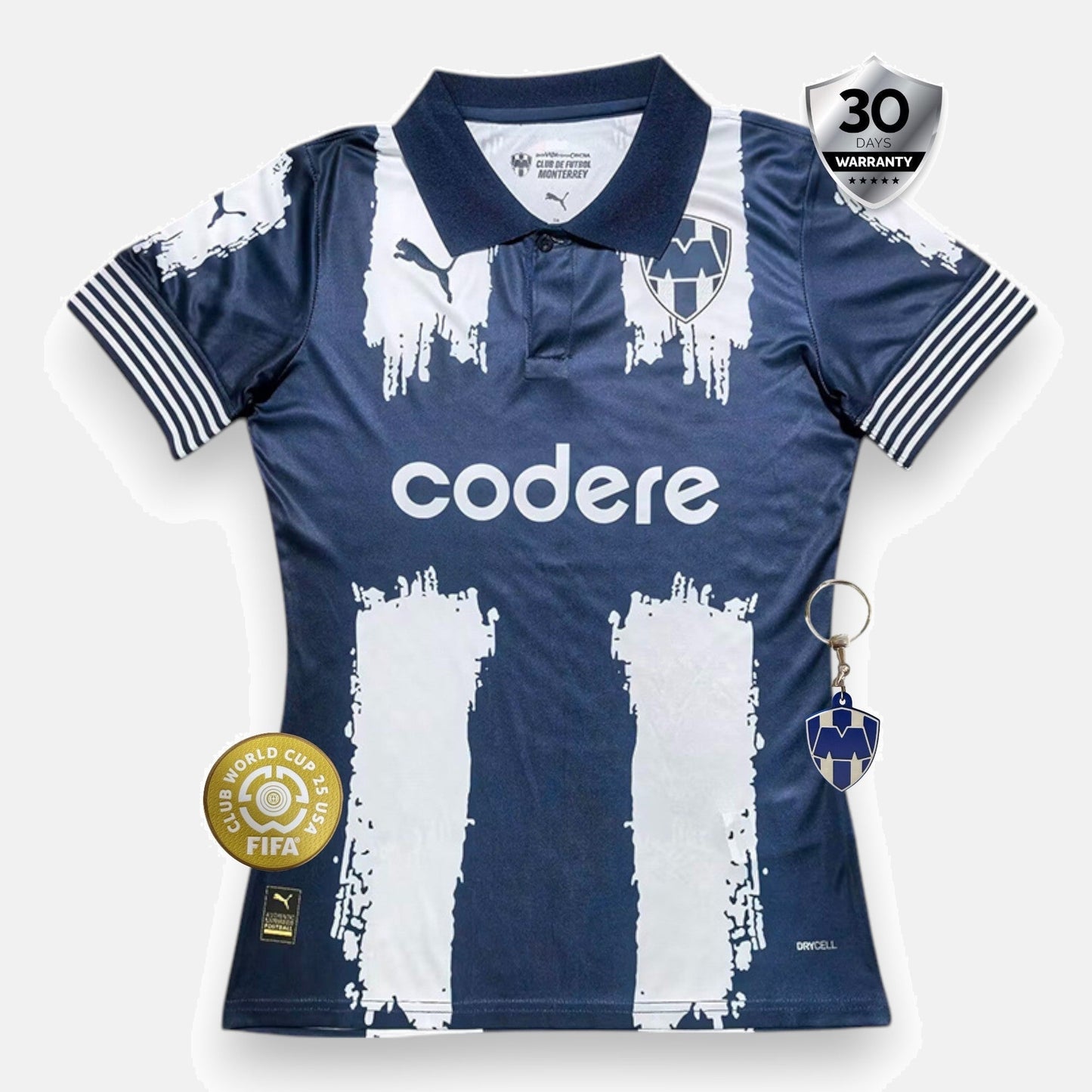 CF Monterrey Home Jersey Clubs Word Cup - Women's