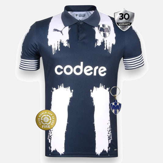 CF Monterrey Home Jersey Clubs Word Cup