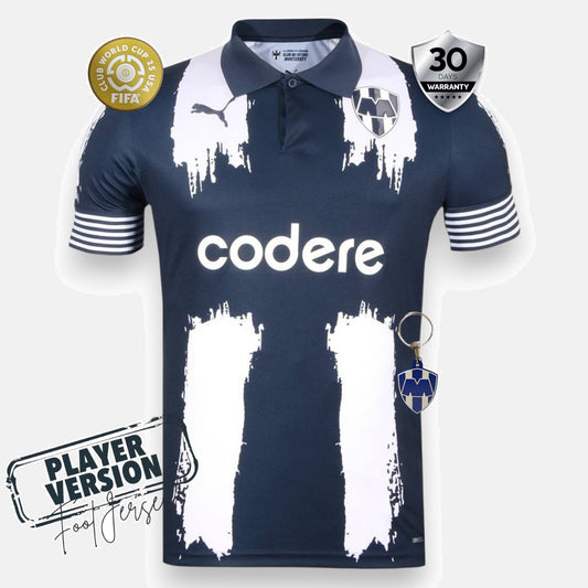 CF Monterrey Home Player Jersey Clubs Word Cup