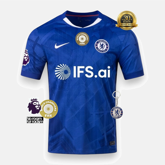 Chelsea Home Jersey 25/26 - IFS.ai Sponsor