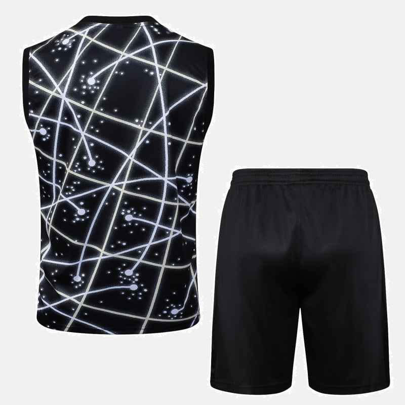 Chelsea Kit Pre Match World Cup Jersey + Shorts - No Sleeve 25/26