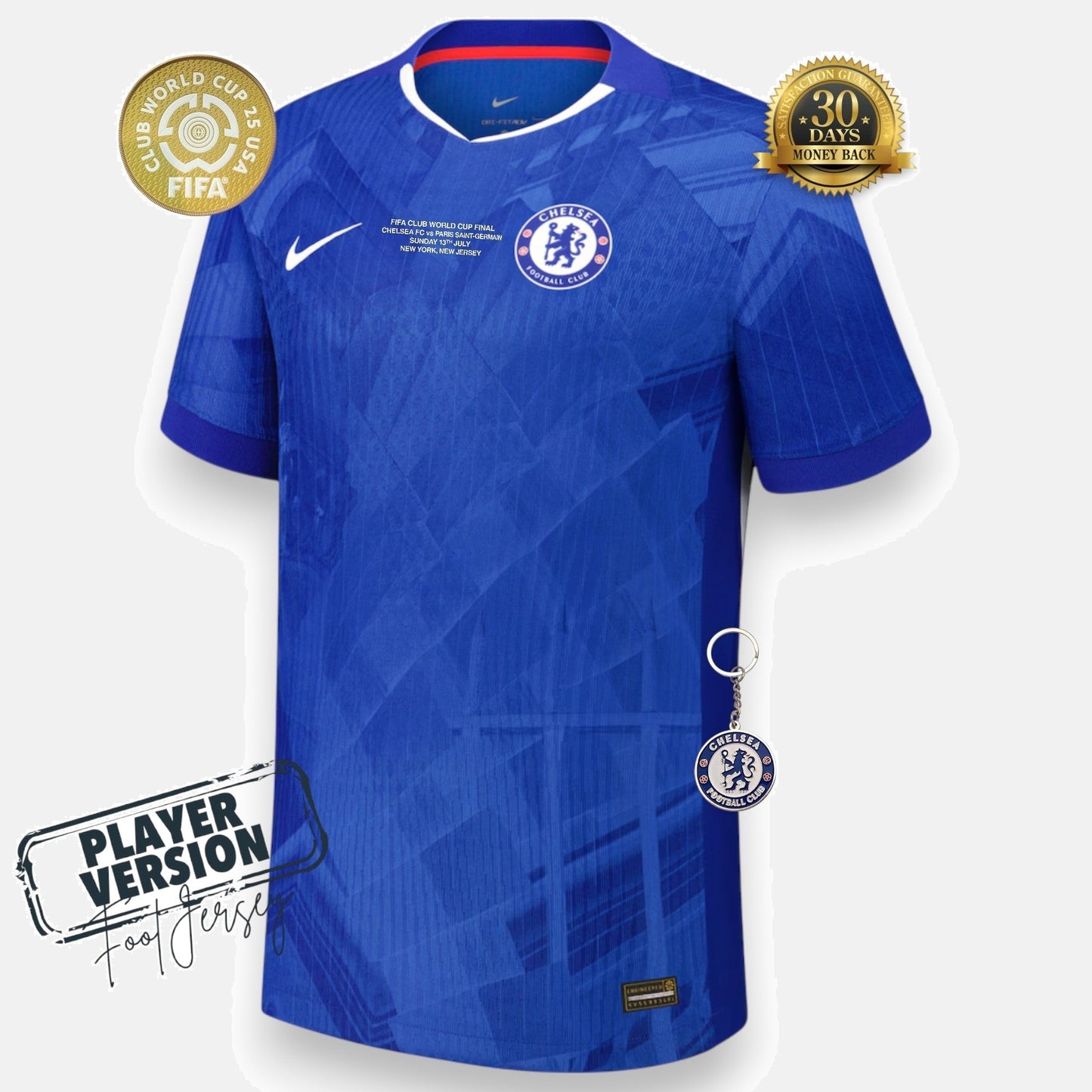 Chelsea Player Jersey Home 2025/2026 - Club World Cup Final