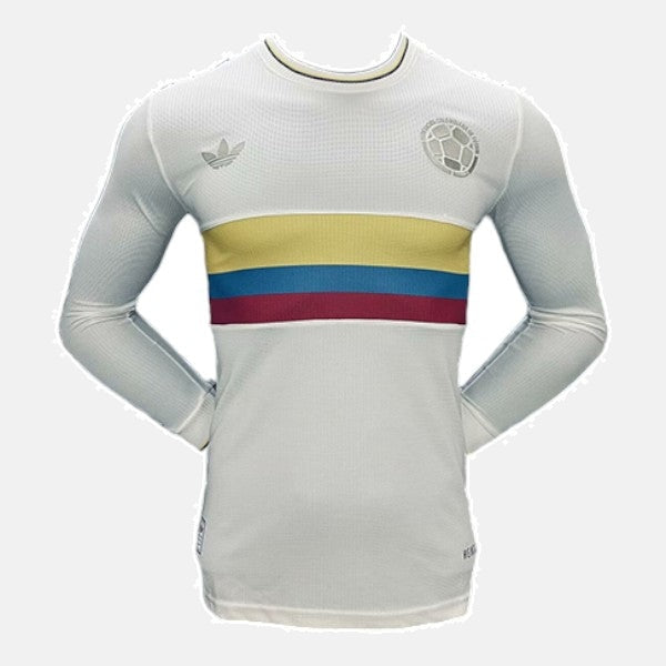 Camiseta de manga larga del centenario del jugador de Colombia 2024/2025