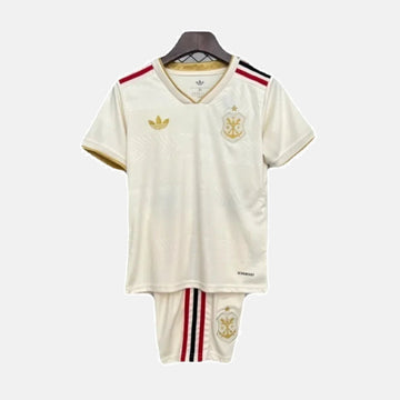 kit Infantil Flamengo CRF III 25/26 - Bege